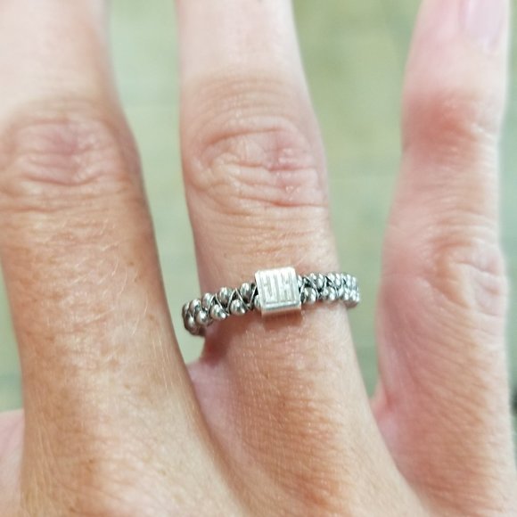 Mignon Faget Halo Ring in Stainless Steel - Picture 3 of 4